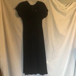 Classic black cocktail dress